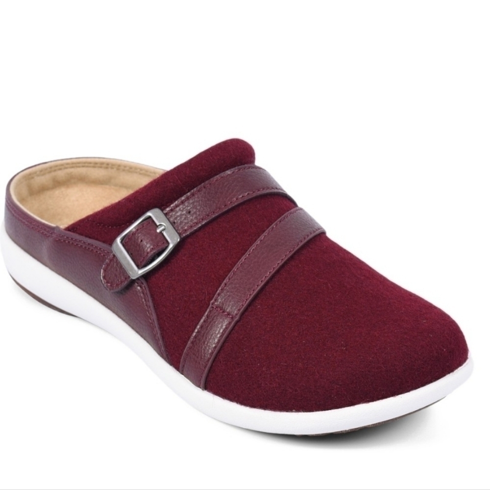 Spenco Womens Ashton Wool Comfort Outdoor Mules shoes sz 8.5B